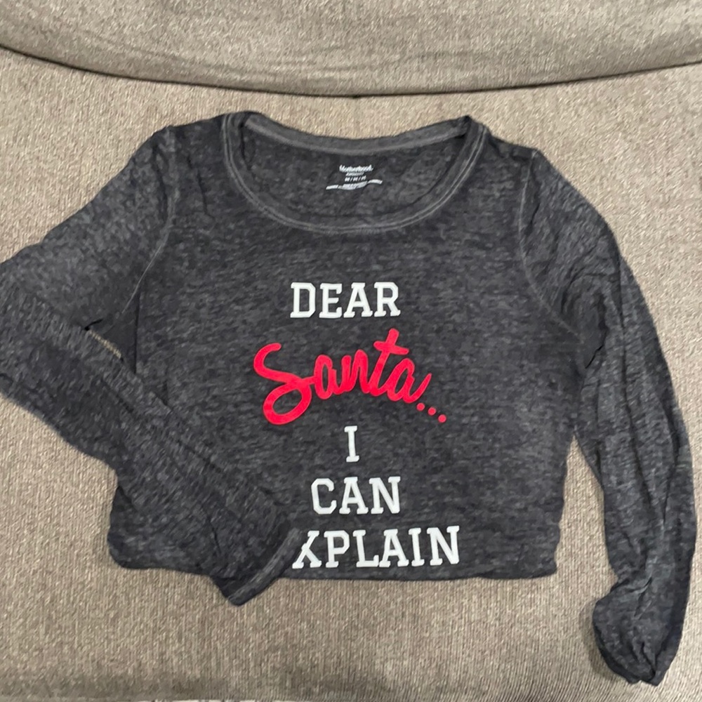 Dear Santa I can explain maternity shirt